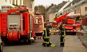 Dachstuhlbrand Koeln Bocklemuend Untere Dorfstr P077